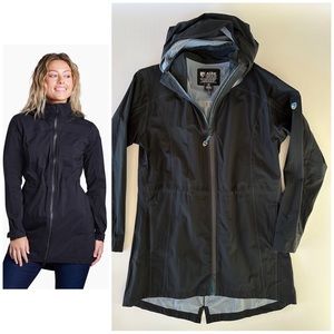 Kuhl Black Trench Coat